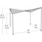 Shelterlogic 10x10 Del Ray Gazebo Canopy Charcoal Frame Tan Cover 22514 - alternate 4